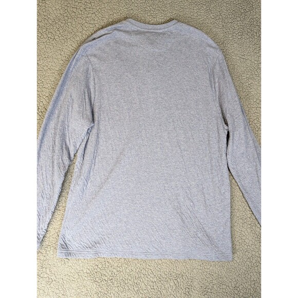 Fish Hippie Mens Balao Long Sleeve Henley 2 Layer Shirt Size Large Blue Outdoors - Picture 9 of 10